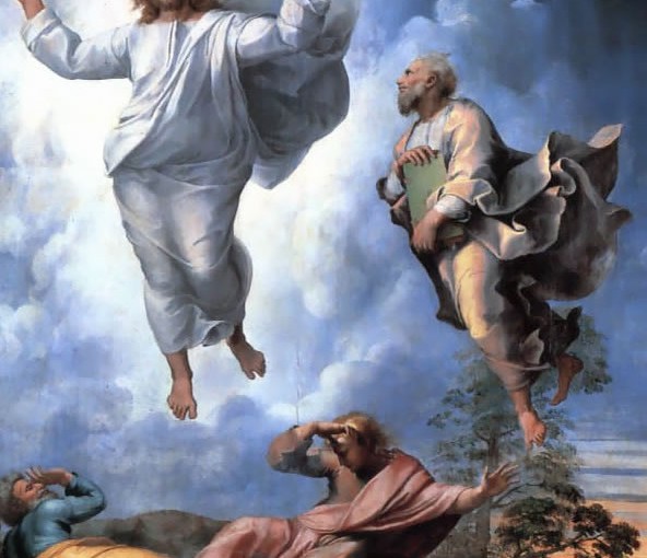 Raffaello Sanzio: La Trasfigurazione, Roma Pinacoteca Vaticana.